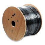 1000Ft Cat 5E UTP Direct Burial Outdoor Cable Black SKU: ATDS100917BK