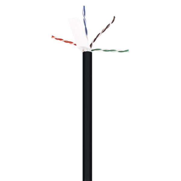 1000Ft Cat 6 UTP Direct Burial Outdoor Cable Black SKU: ATDS101007BK - Image 2