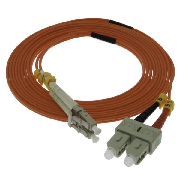 0.3m LC/UPC SC/UPC OM1 Multimode Duplex Fiber Optic Patch Cable SKU: ATDS102735 - Image 2