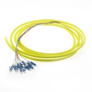3m 12-Fiber LC/UPC Singlemode Pigtail Yellow SKU: ATDS104026
