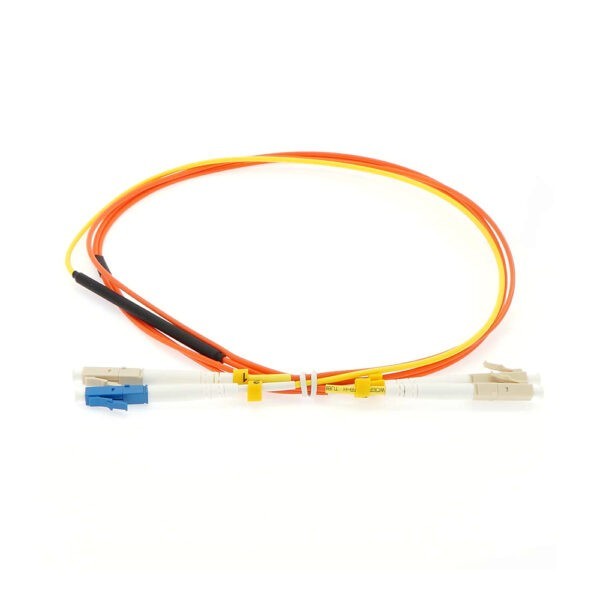1m Singlemode LC to OM2 LC Duplex Mode Conditioning Fiber Optic Patch Cable SKU: ATDS105236