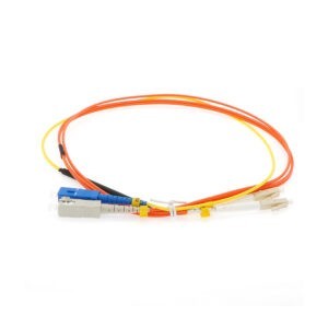 3m Singlemode SC to OM2 LC Duplex Mode Conditioning Fiber Optic Patch Cable SKU: ATDS105241