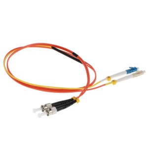 1m Singlemode LC to OM1 ST Duplex Mode Conditioning Fiber Optic Patch Cable SKU: ATDS105242
