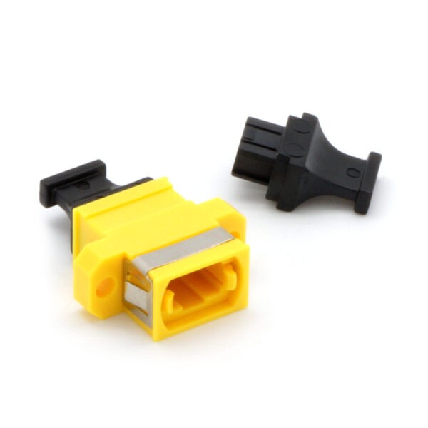 MPO Singlemode Adapter Key-Up/Key-Down with Flange Yellow SKU: ATDS105348
