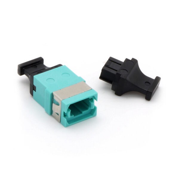 MPO Multimode OM3 Adapter Key-Up/Key-Down without Flange Aqua SKU: ATDS105351