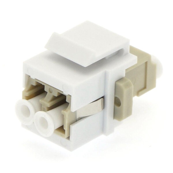 Keystone Jack LC/UPC Multimode Duplex Ivory SKU: ATDS105363
