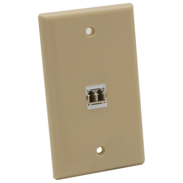 Keystone Jack LC/UPC Multimode Duplex Ivory SKU: ATDS105363 - Image 2