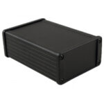 EMI/RFI Shielded Extruded Aluminum Enclosures 1457-EMI Series - (1457N1202EBK) (DISCONTINUED)