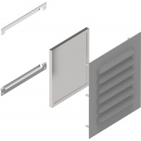 (Discontinued) Type 3R Louvered Vent Kits 1481L3R Series - (1481L3R1510GY)
