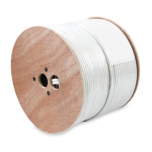 1000Ft RG59 w/2x18AWG Power White CM SKU: ATDS202606
