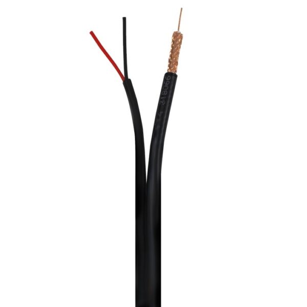 1000Ft RG59 w/2x18AWG Power White CM SKU: ATDS202606 - Image 2