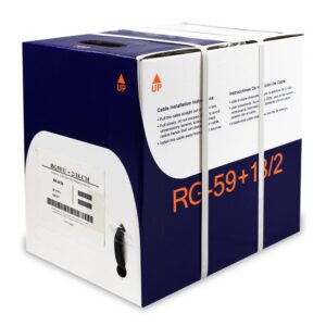 500Ft RG59 w/2x18AWG Power Black CM SKU: ATDS202609BK