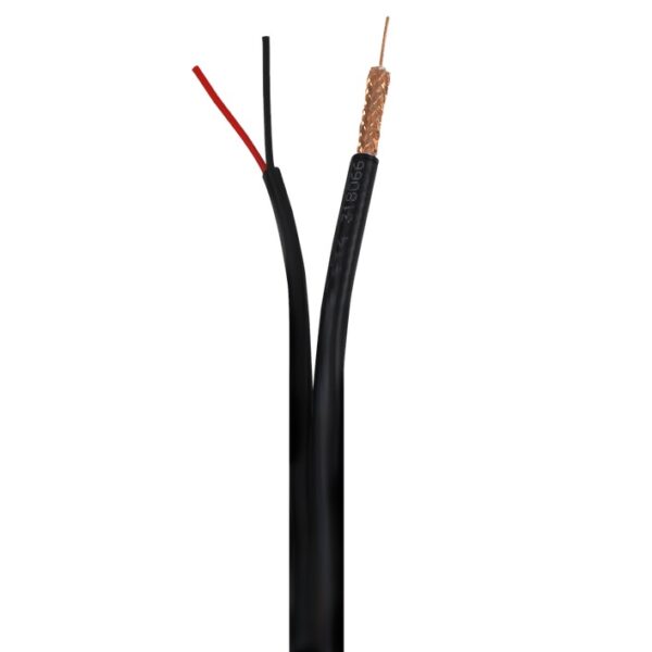 500Ft RG59 w/2x18AWG Power White CM SKU: ATDS202609WT - Image 2