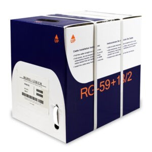 500Ft RG59 w/2x18AWG Power White CM SKU: ATDS202609WT
