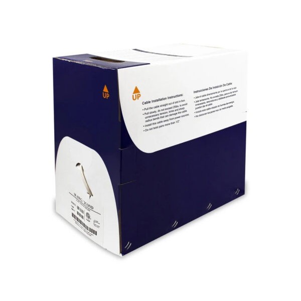 1000Ft Shielded 18AWG/2 Power CMR White SKU: ATDS203706WT
