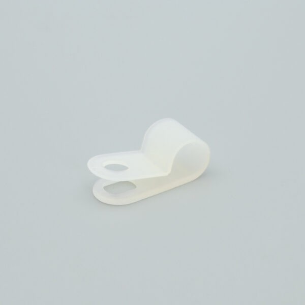 R-Type Cable Clamp 1/4" Clear 100pk SKU: ATDS220303CL - Image 3