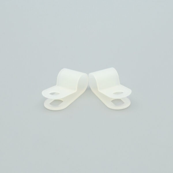 R-Type Cable Clamp 1/4" Clear 100pk SKU: ATDS220303CL - Image 4