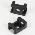 Cable Tie Mount 22mm Black 100pk SKU: ATDS220320BK