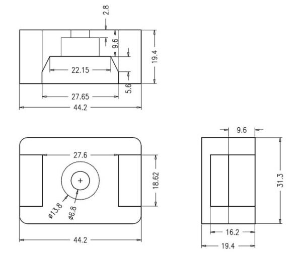 Cable Tie Mount 22mm Black 100pk SKU: ATDS220320BK - Image 4
