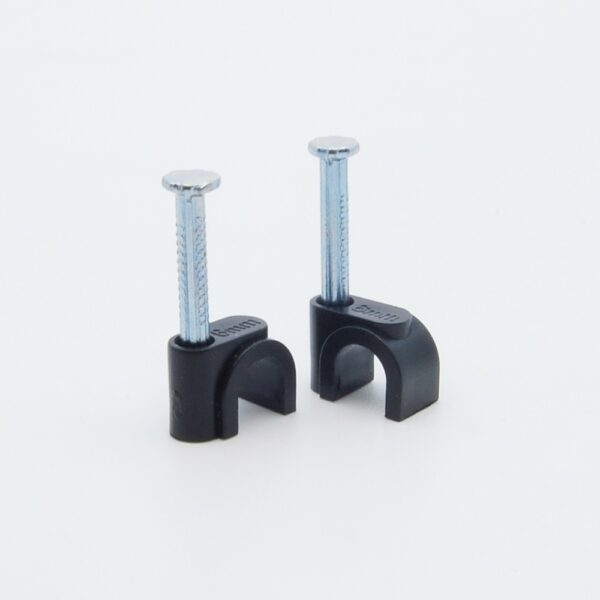 Nail-in Clip for RG59 Black 100pack SKU: ATDS220701BK - Image 4