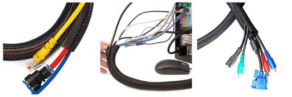 Self Closing Cable Sock Black 1" (25.4mm) x 50Ft(15.24m) SKU: ATDS220912 - Image 5