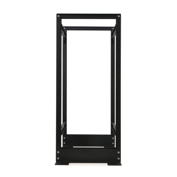 24U 4-Post Adjustable Rack front