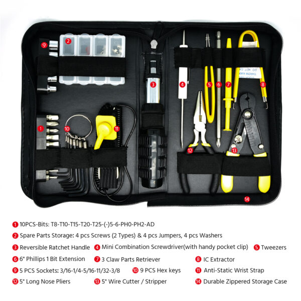 34 Piece Computer Tool Kit SKU: ATDS252041 - Image 4