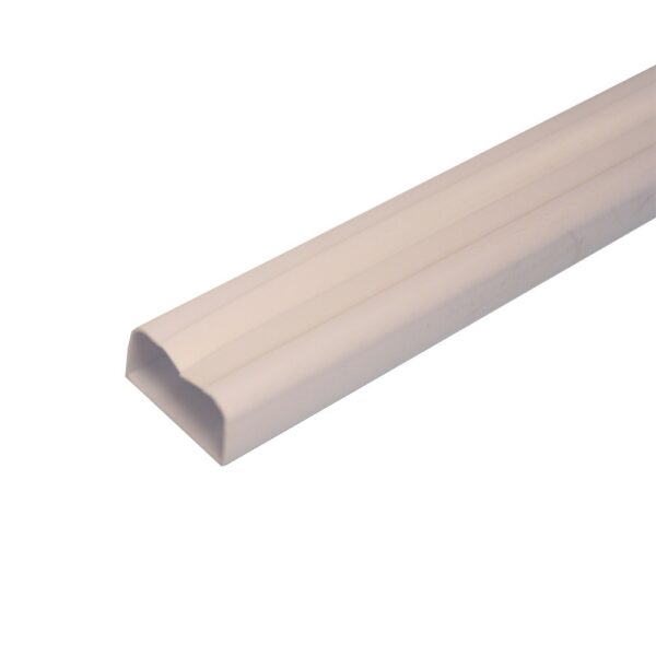 1-1/2" X 72" Wirehider Raceway, White, 40/Box