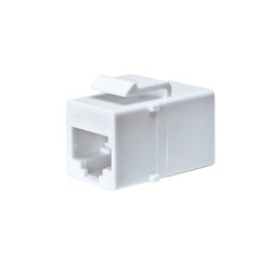 CAT6 RJ45 Keystone Coupler - MKJ6U-03670 (White)
