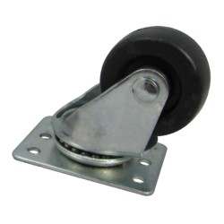 Free Rolling Casters - RACAS25 (2.5 Inch, Set of 2)