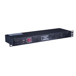 Basic Rack Mount PDU - 15A, 120V, 1.8kW w/NEMA 5-15R Outlets - RAPDUH2 (10 ft. Cord)