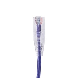 CAT6A 28Flex™ U/UTP Snagless Patch Cables, Purple - RC662001F-MPU (1 ft.)