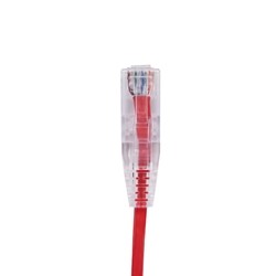 CAT6A 28Flex™ U/UTP Snagless Patch Cables, Red - RC662001F-MRE (1 ft.)