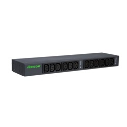 Basic Rack Mount PDU - 30A, 200-240V, 5.7kW w/IEC C13 Outlets - VPB-L631213H