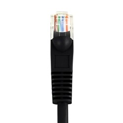 CAT6 U/UTP Snagless Patch Cables, Black - XPC6U-00234 (1 ft.)