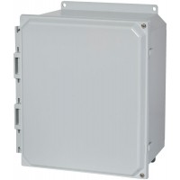 Type 4X Polycarbonate Junction Box (Solid and Clear Cover) (DISCONTINUED) PCJ Series - (PCJ181610H) (DISCONTINUED)