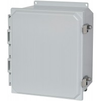 Type 4X Polycarbonate Junction Box (Solid and Clear Cover) (DISCONTINUED) PCJ Series - (PCJ181610CCL) (DISCONTINUED)