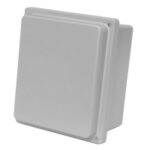 Type 4X Polyester Junction Box w/ Raised Lid (Solid and Window) (DISCONTINUED) PJ Series - (PJ12124RH) (DISCONTINUED)