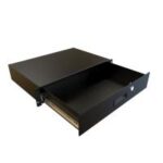 Rack Mount Locking Storage Drawer RDRW Series - (RDRW1900822BK1)