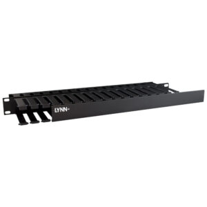 1U Duct Horizontal Cable Manager, Double  (CBL-MGR-1U-24)