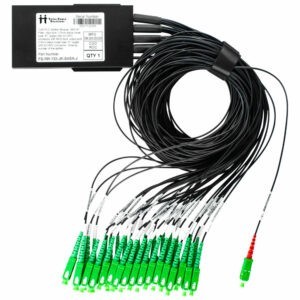 Charles Industries CFFP Compatible Ruggedized PLC Fiber Splitters, SC/APC 1x32 (FS-RR-132-JK-SASA-J)
