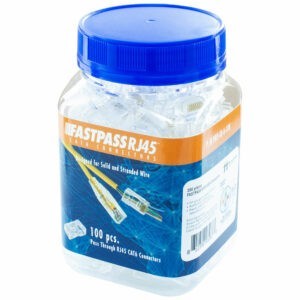 FASTPASS RJ45 CAT6 Connectors (100 pcs)  (PRO-FA-6-100)