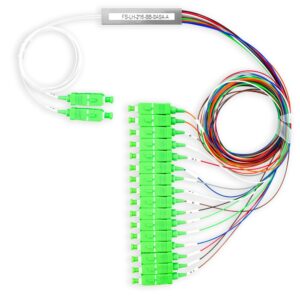 2×16 PLC Fiber Splitter, Mini Module, SC/APC  (FS-LH-216-BB-SASA-B)