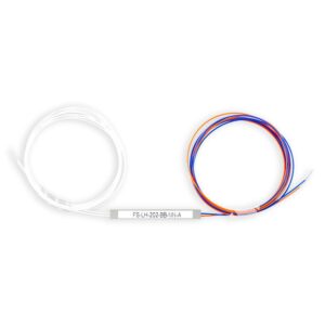 2×2 PLC Fiber Splitter, Mini Module, No Connectors  (FS-LH-202-BB-NN-A)