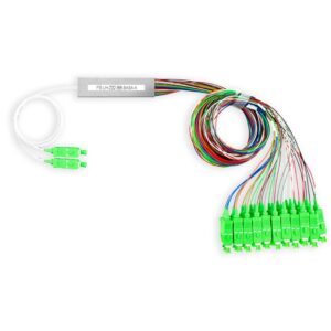 2×32 PLC Fiber Splitter, Mini Module, SC/APC  (FS-LH-232-BB-SASA-C)