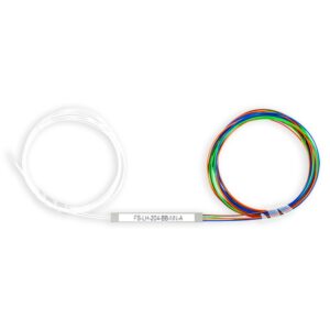 2×4 PLC Fiber Splitter, Mini Module, No Connectors  (FS-LH-204-BB-NN-A)