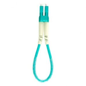 LC Fiber Optic Loopback Patch Cord, Multimode 50/125 μm, Duplex  (LB-L2-4R3)