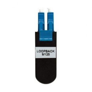LC/UPC Fiber Optic Loopback Adapter, Single-mode 9/125 μm, Duplex  (LB-LU2-SR-HS)