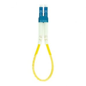 LC/UPC Fiber Optic Loopback Patch Cord, Single-mode 9/125 μm, Duplex  (LB-LU2-SR3)