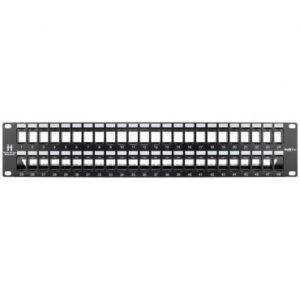 ProFIT Patch™ 2U 48 Port Keystone Jack Panel (Unloaded)  (PRO-CPP-BLANK-2U-48)